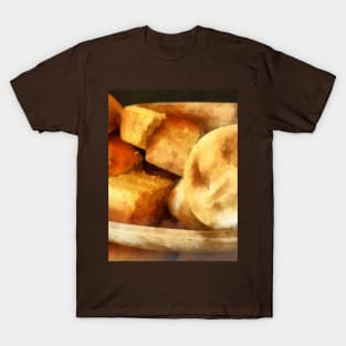 Food - Cornbread and Rolls T-Shirt